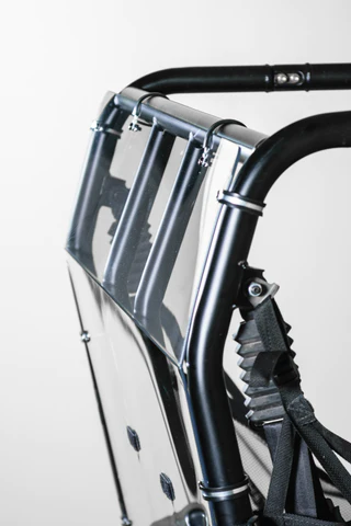 POLARIS RANGER MID SIZE (2010-2014) BACK UTV WINDSHIELD